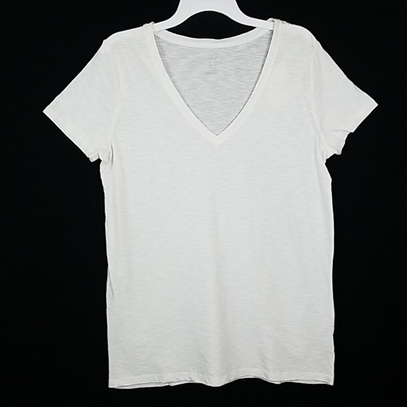 a new day Tops - V Neck Short Sleeve Plain Shirt